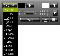 Select the Fade Type