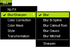 FX Blur Sharpen