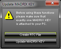 Update MADRIX KEY