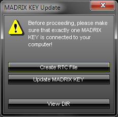 Update MADRIX KEY