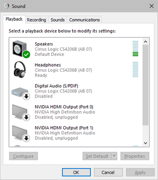 Windows Audio Devices Windows Audio Devices