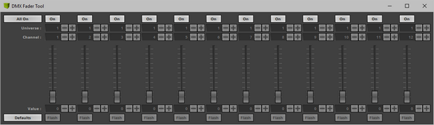 DMX Fader Tool DMX Fader Tool