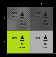 DVI Maps in Normal Mode