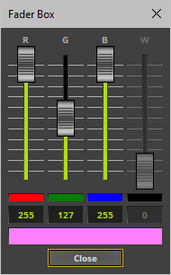 Color FaderBox Color FaderBox