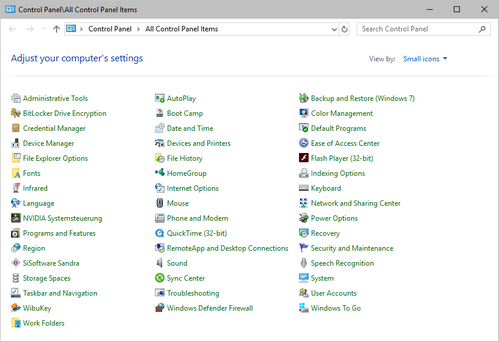 Windows Control Panel Sound Windows Control Panel Sound