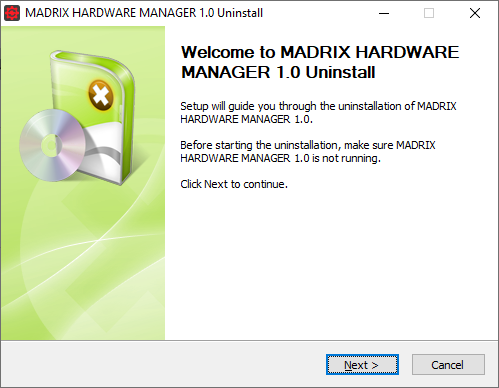 MADRIX Uninstall