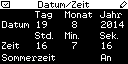 Datum / Zeit