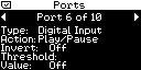 Menu Ports