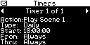 Menu Timers