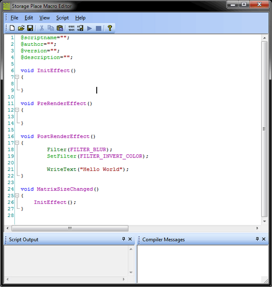 Syntax Highlighting