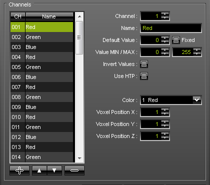 Channel Settings