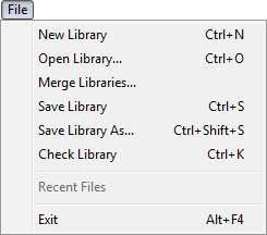 File Menu