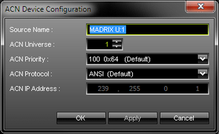 ACN Configure Device