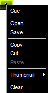 Storage Place Context Menu