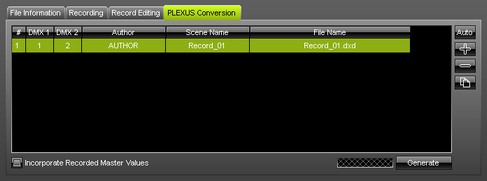 PLEXUS Conversion