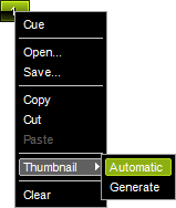 Storage Place Context Menu