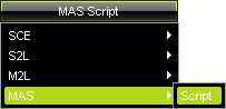 MAS Script Effect Selection